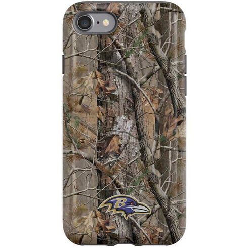 NFL Baltimore Ravens Realtree AP Camo iPhone SE (2nd & 3rd Gen) Pro Case