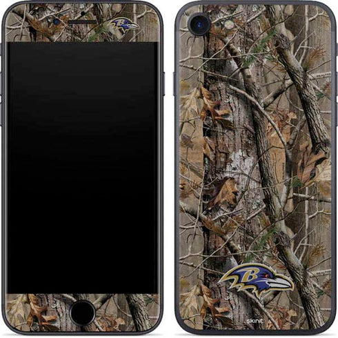 NFL Baltimore Ravens Realtree AP Camo iPhone SE (2nd & 3rd Gen) Skin