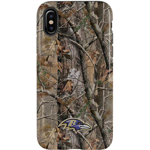 NFL Baltimore Ravens Realtree AP Camo iPhone X Pro Case