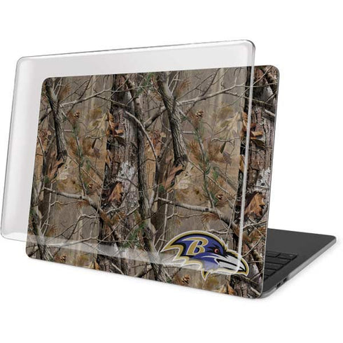 NFL Baltimore Ravens Realtree AP Camo MacBook Pro 15in (2016-19) Case plus Skin