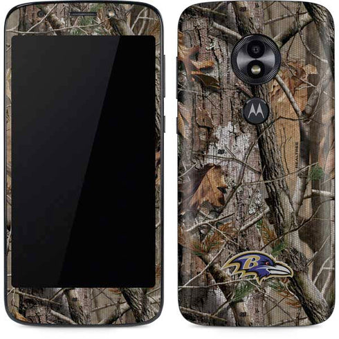NFL Baltimore Ravens Realtree AP Camo Moto E5 Play Skin