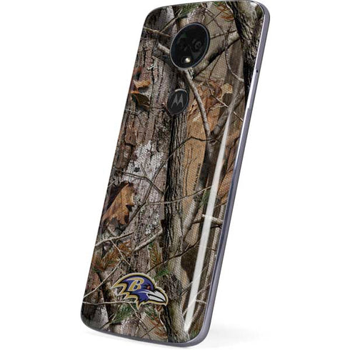 NFL Baltimore Ravens Realtree AP Camo Moto E5 Plus Skin