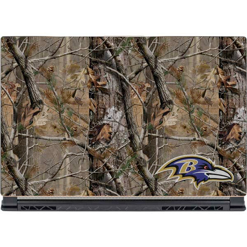 NFL Baltimore Ravens Realtree AP Camo MSI GS65 Stealth Laptop Skin