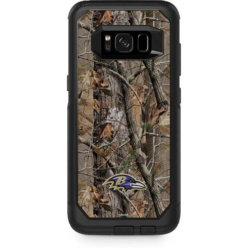 NFL Baltimore Ravens Realtree AP Camo Otterbox Commuter Galaxy Skin