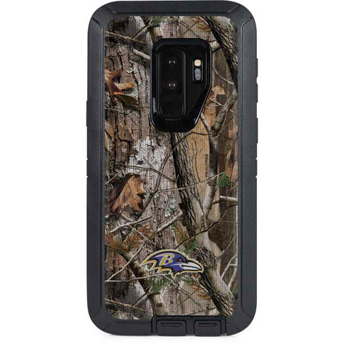 NFL Baltimore Ravens Realtree AP Camo Otterbox Defender Galaxy Skin