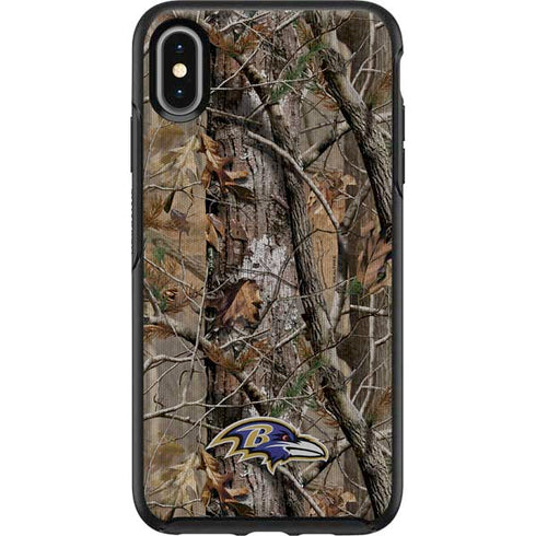 NFL Baltimore Ravens Realtree AP Camo Otterbox Symmetry iPhone Skin