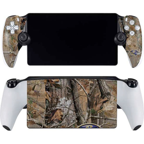 NFL Baltimore Ravens Realtree AP Camo PlayStation Portal Remote Player Skin
