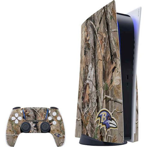 NFL Baltimore Ravens Realtree AP Camo PS5 Bundle Skin