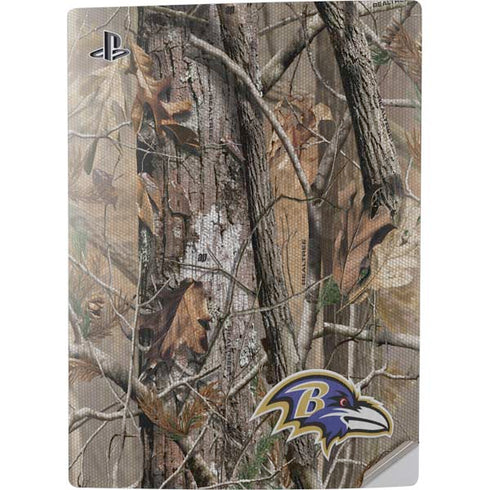 NFL Baltimore Ravens Realtree AP Camo PS5 Digital Edition Console Skin