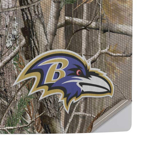 NFL Baltimore Ravens Realtree AP Camo PS5 Slim Disk Console Skin
