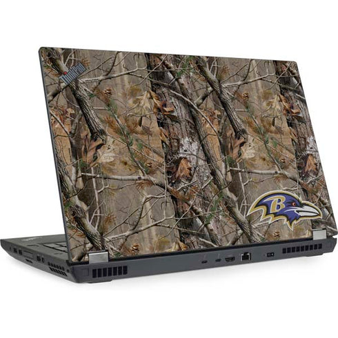 NFL Baltimore Ravens Realtree AP Camo Lenovo ThinkPad Skin