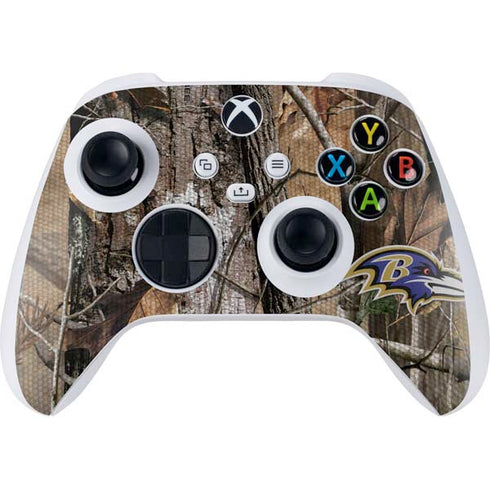 NFL Baltimore Ravens Realtree AP Camo Xbox Series S Controller Skin