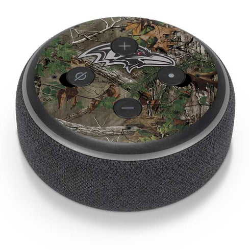 NFL Baltimore Ravens Realtree Xtra Green Camo Amazon Echo Dot Skin