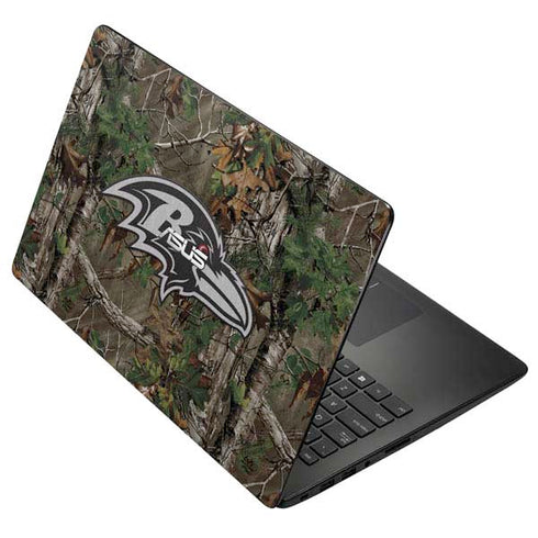 NFL Baltimore Ravens Realtree Xtra Green Camo Asus X502CA 15.6 Skin