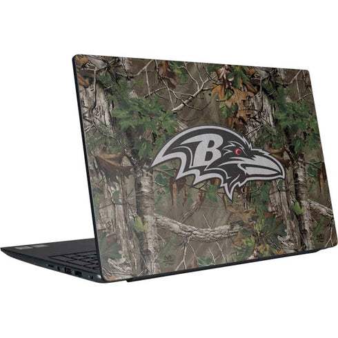 NFL Baltimore Ravens Realtree Xtra Green Camo Dell Vostro Skin