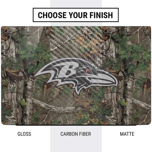 NFL Baltimore Ravens Realtree Xtra Green Camo Dell Vostro Skin