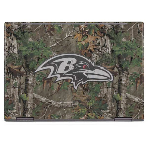 NFL Baltimore Ravens Realtree Xtra Green Camo HP Envy Skin