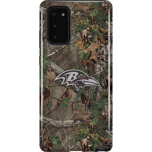 NFL Baltimore Ravens Realtree Xtra Green Camo Galaxy Note20 5G Pro Case