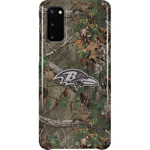 NFL Baltimore Ravens Realtree Xtra Green Camo Galaxy S20 Lite Case