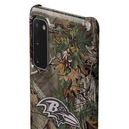 NFL Baltimore Ravens Realtree Xtra Green Camo Galaxy S20 Lite Case