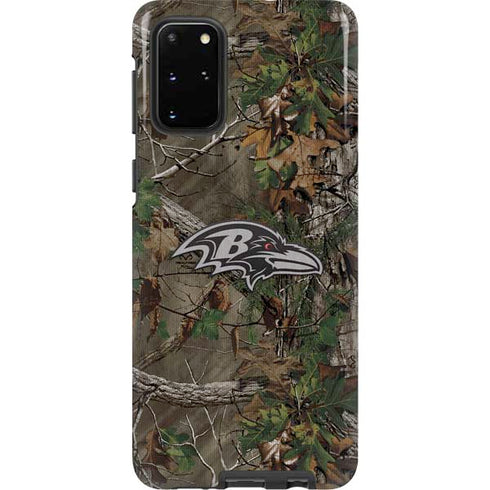 NFL Baltimore Ravens Realtree Xtra Green Camo Galaxy S20 Plus Pro Case