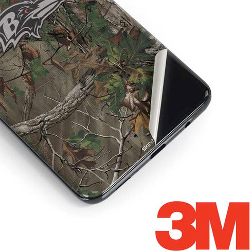 NFL Baltimore Ravens Realtree Xtra Green Camo Galaxy S9 Plus Skin