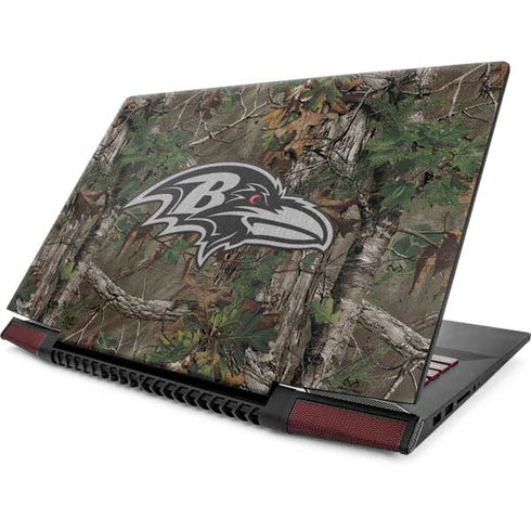 NFL Baltimore Ravens Realtree Xtra Green Camo Lenovo IdeaPad Skin
