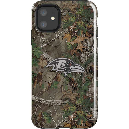 NFL Baltimore Ravens Realtree Xtra Green Camo iPhone 11 Impact Case