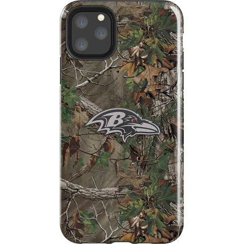 NFL Baltimore Ravens Realtree Xtra Green Camo iPhone 11 Pro Max Impact Case
