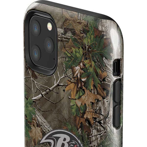NFL Baltimore Ravens Realtree Xtra Green Camo iPhone 11 Pro Max Impact Case
