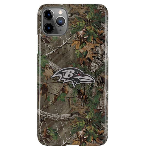 NFL Baltimore Ravens Realtree Xtra Green Camo iPhone 11 Pro Max Lite Case