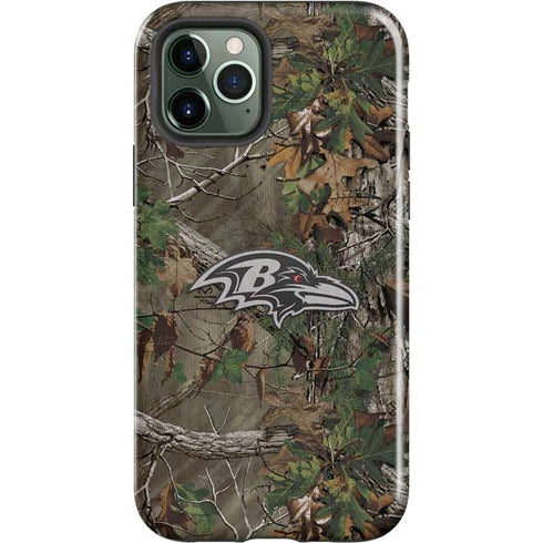 NFL Baltimore Ravens Realtree Xtra Green Camo iPhone 12 Pro Impact Case