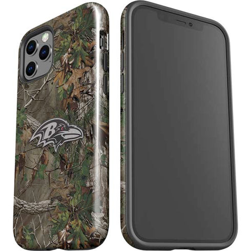 NFL Baltimore Ravens Realtree Xtra Green Camo iPhone 12 Pro Impact Case