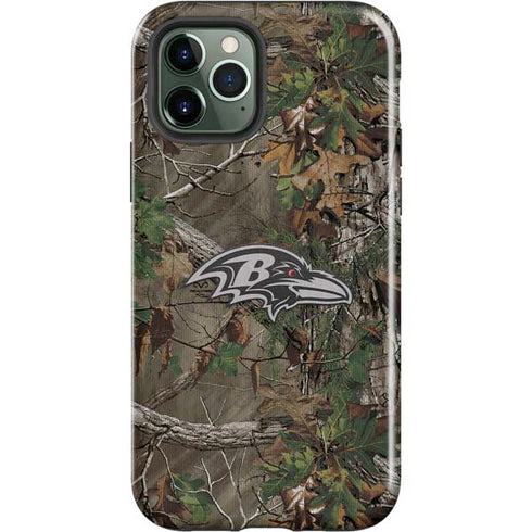 NFL Baltimore Ravens Realtree Xtra Green Camo iPhone 12 Pro Max Impact Case