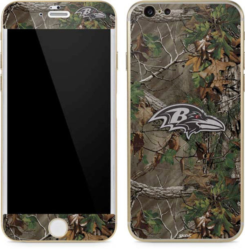NFL Baltimore Ravens Realtree Xtra Green Camo iPhone 6/6s Skin