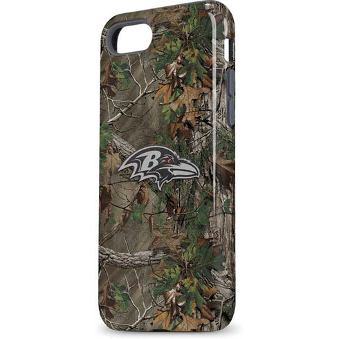 NFL Baltimore Ravens Realtree Xtra Green Camo iPhone 8 Pro Case