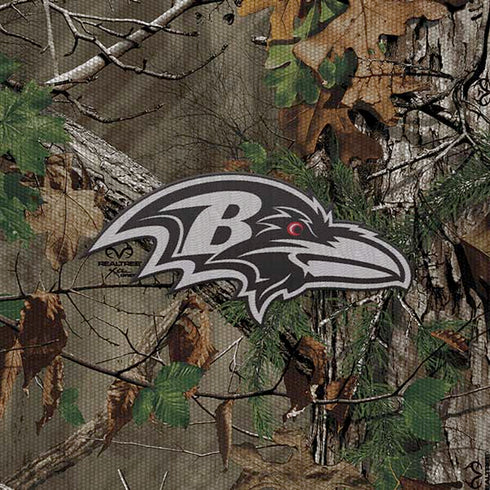 NFL Baltimore Ravens Realtree Xtra Green Camo iPhone XS Skin