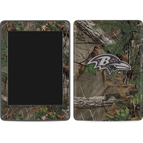 NFL Baltimore Ravens Realtree Xtra Green Camo Amazon Kindle Skin