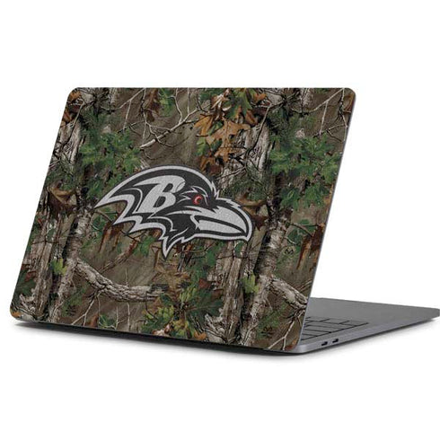 NFL Baltimore Ravens Realtree Xtra Green Camo Apple MacBook Pro 13-inch Skin