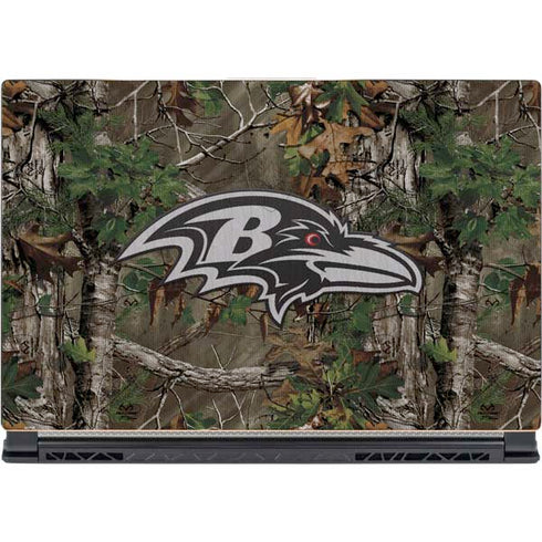 NFL Baltimore Ravens Realtree Xtra Green Camo MSI GS65 Stealth Laptop Skin