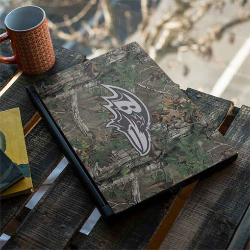 NFL Baltimore Ravens Realtree Xtra Green Camo MSI GS65 Stealth Laptop Skin