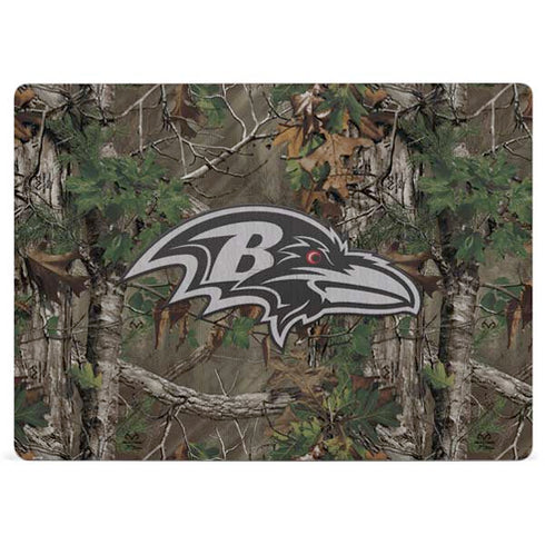 NFL Baltimore Ravens Realtree Xtra Green Camo Surface Laptop 2 Skin