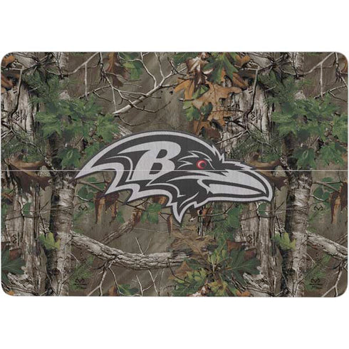 NFL Baltimore Ravens Realtree Xtra Green Camo Surface Laptop Studio Skin