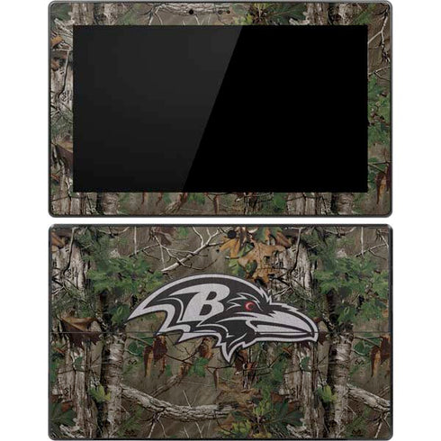 NFL Baltimore Ravens Realtree Xtra Green Camo Surface Pro Tablet Skin