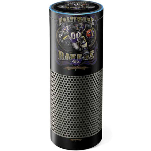 Liquid Blue NFL Baltimore Ravens Running Back Amazon Echo Skin