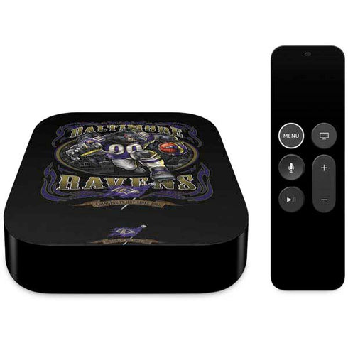 Liquid Blue NFL Baltimore Ravens Running Back Apple TV Skin