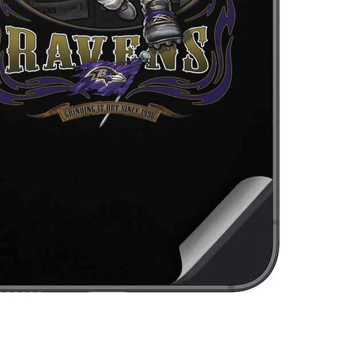Liquid Blue NFL Baltimore Ravens Running Back Galaxy A14 5G Skin