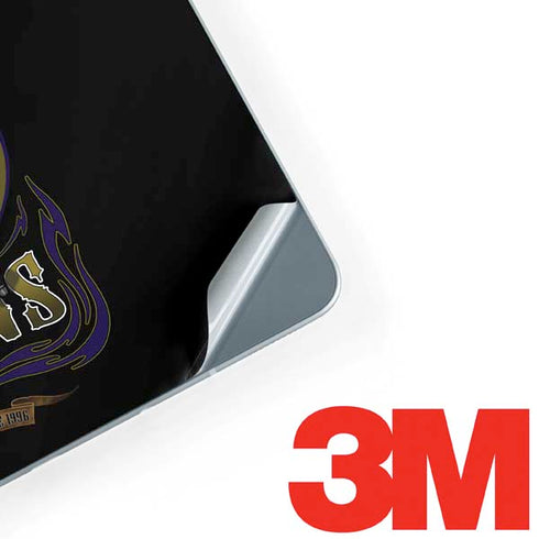 Liquid Blue NFL Baltimore Ravens Running Back Galaxy Book 12in Skin