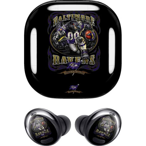 Liquid Blue NFL Baltimore Ravens Running Back Galaxy Buds Pro Skin