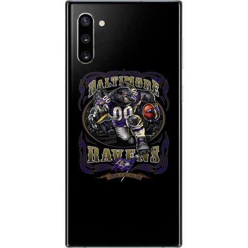Liquid Blue NFL Baltimore Ravens Running Back Galaxy Note 10 Skin